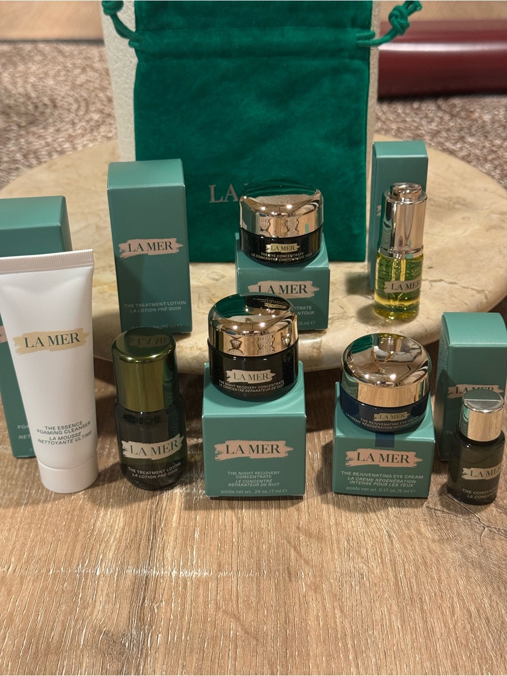 New La Mer Skincare 7pc skincare set
